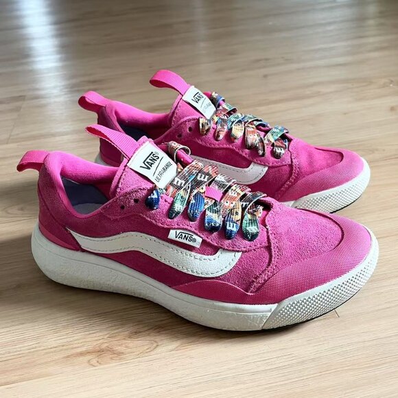 Vans Ultrarange trainers with multi-coloured laces Up Women 6.5 US - Picture 4 of 11
